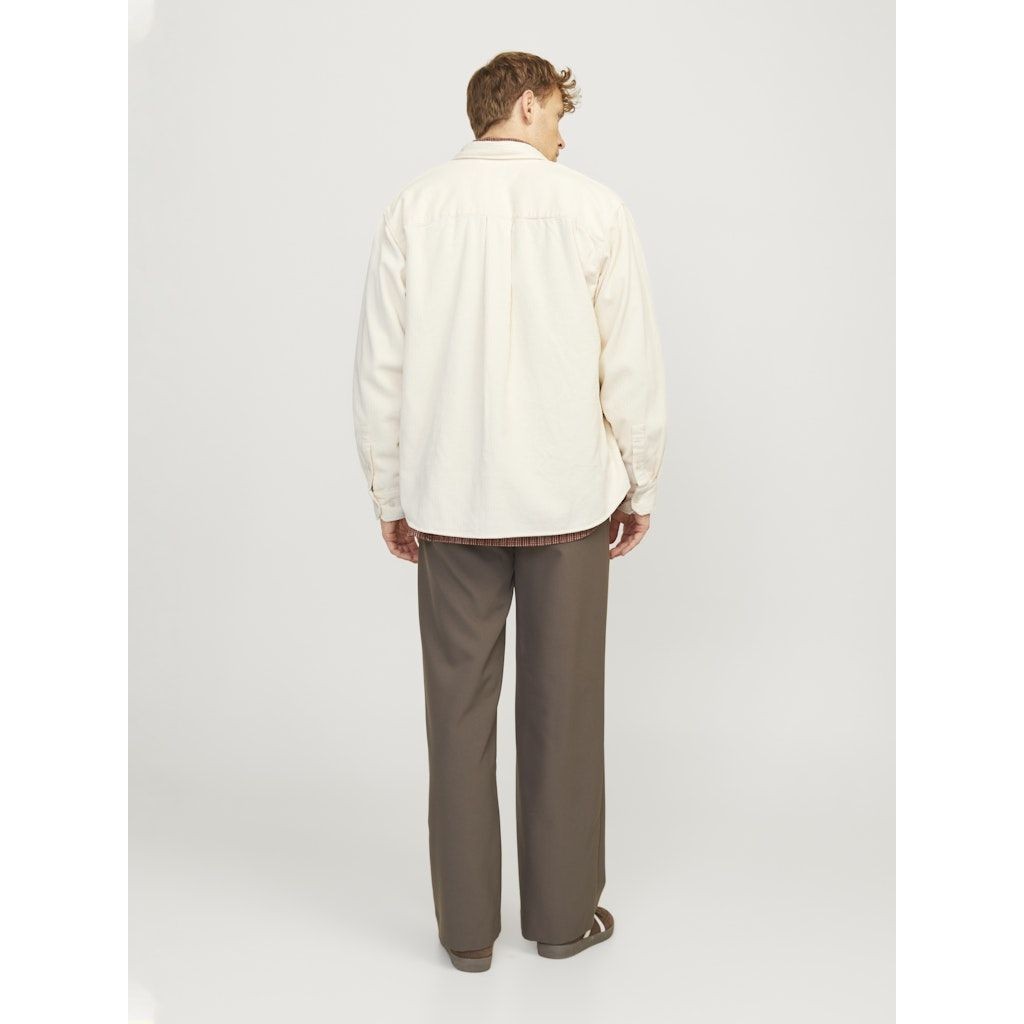 JACK & JONES Lengva striukė vyrams, Smėlio, Blicher cord shirt 6