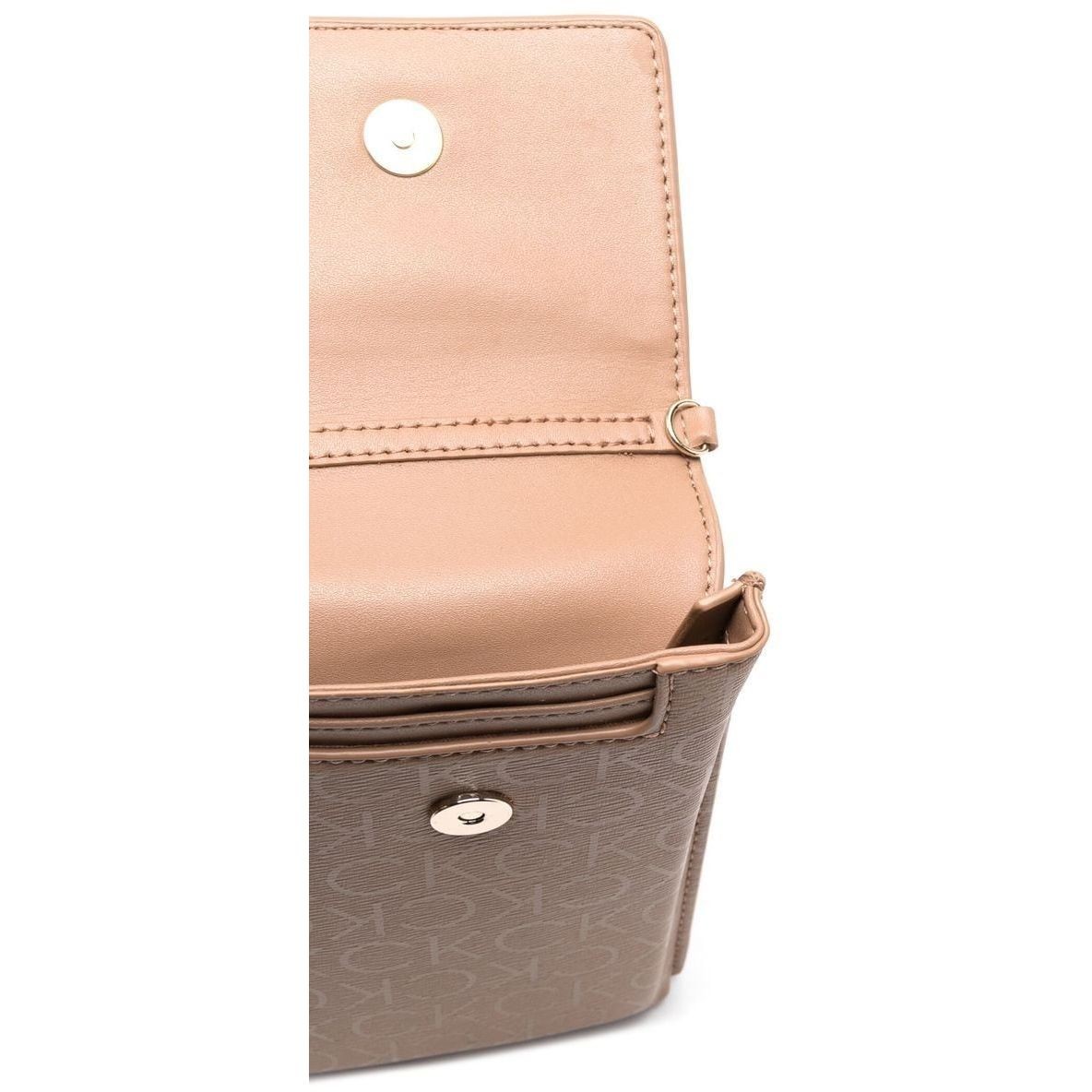 CALVIN KLEIN Telefono, plančetės dėklas moterims, Ruda, Must phone pouch 4