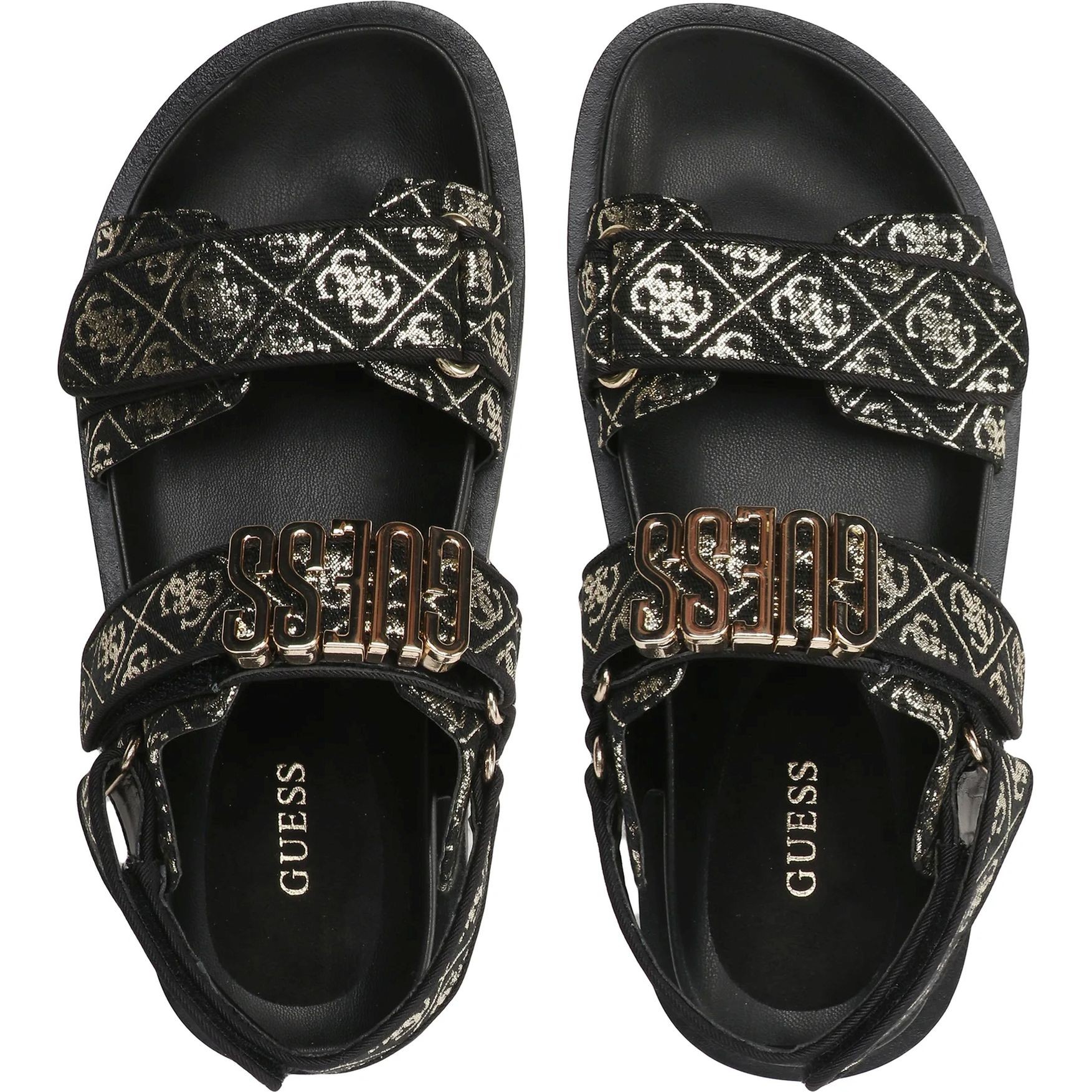 GUESS Basutės moterims, Juoda, Fabelis sandals 4