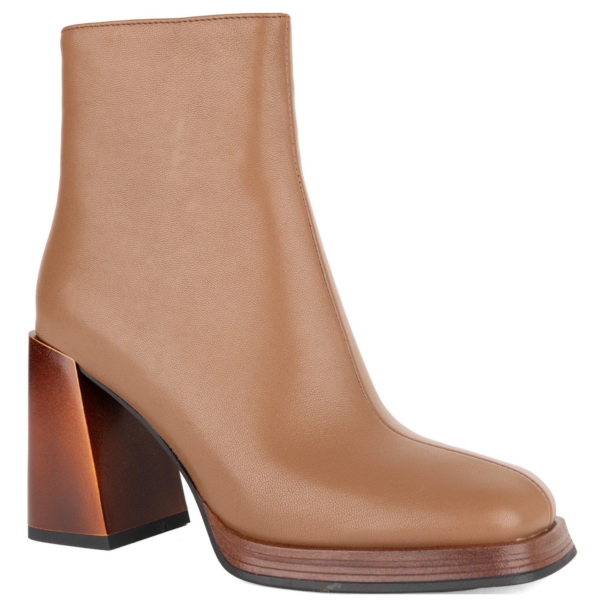 LINDA BAUMANN Aulinukai moterims, Smėlio, Booties (mažintas – rinkitės dydžiu didesnį) 1