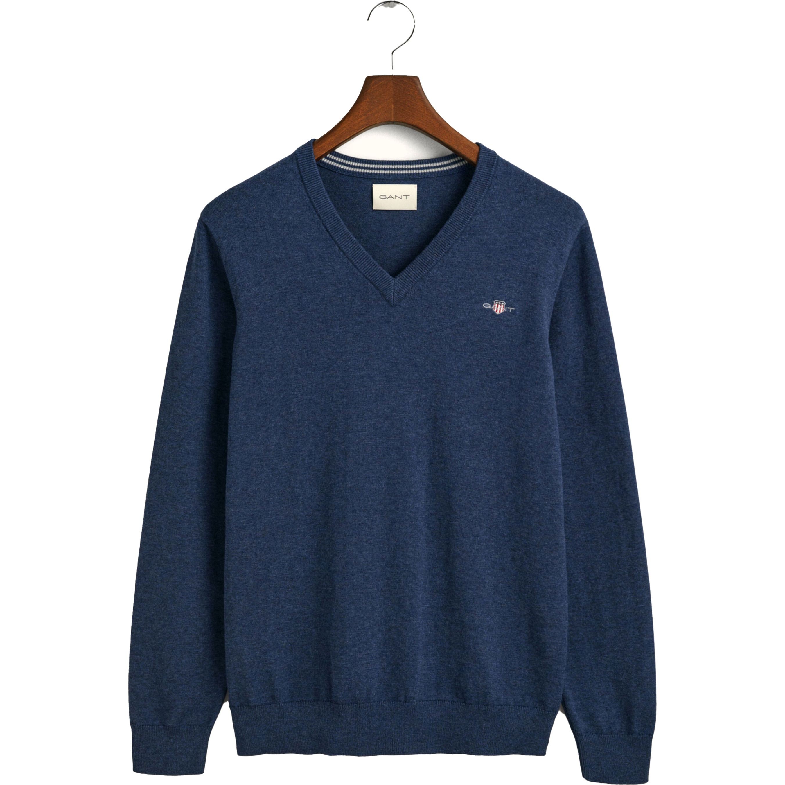 GANT Megztinis vyrams, Mėlyna, CLASSIC COTTON 1