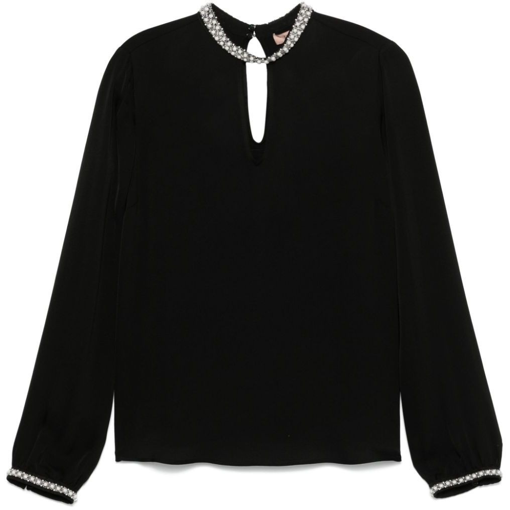 TWINSET Palaidinės moterims, Juoda, Blouse 1