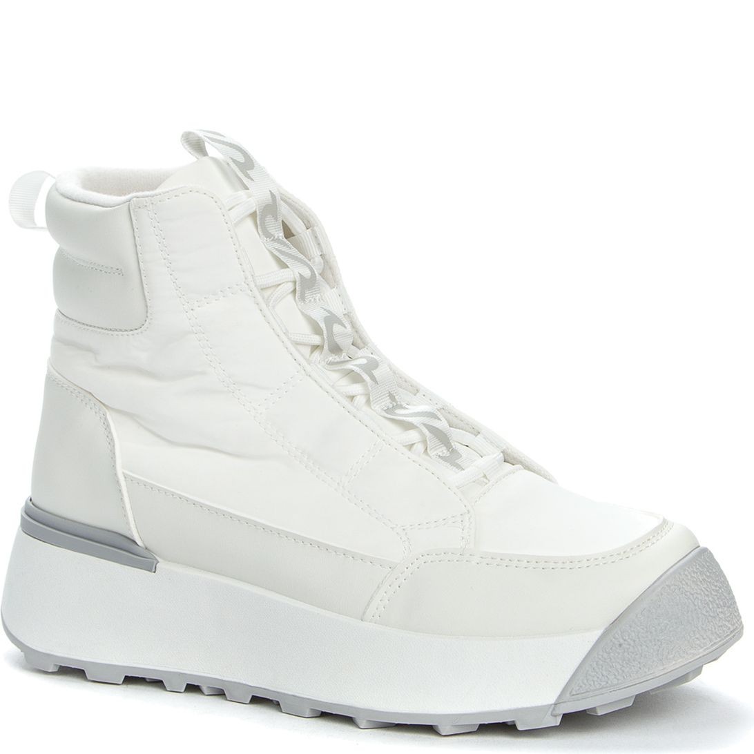 CROSBY Pašiltinti aulinukai moterims, Balta, WARM BOOTS