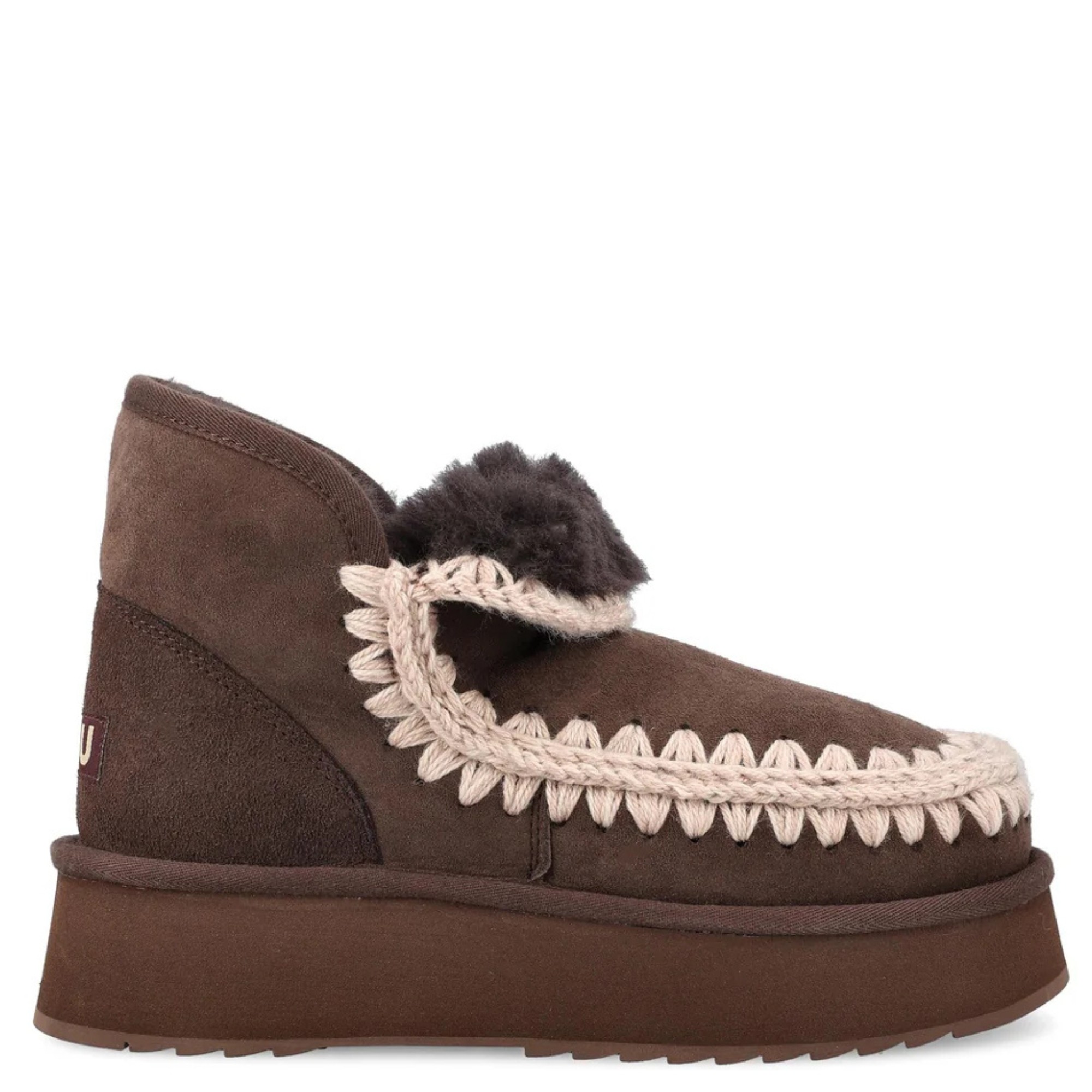 MOU Aulinukai moterims, Ruda, Mini eskimo platform boot 2