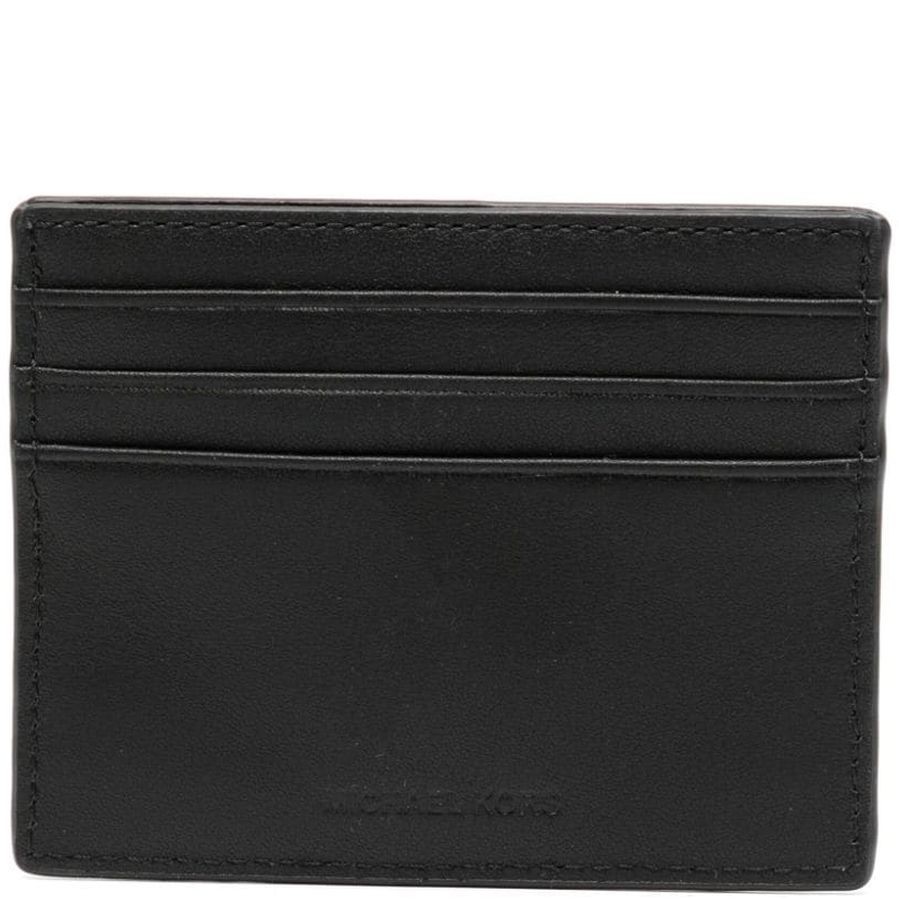 MICHAEL KORS Kortelių dėklas vyrams, Juoda, Tall card case 2