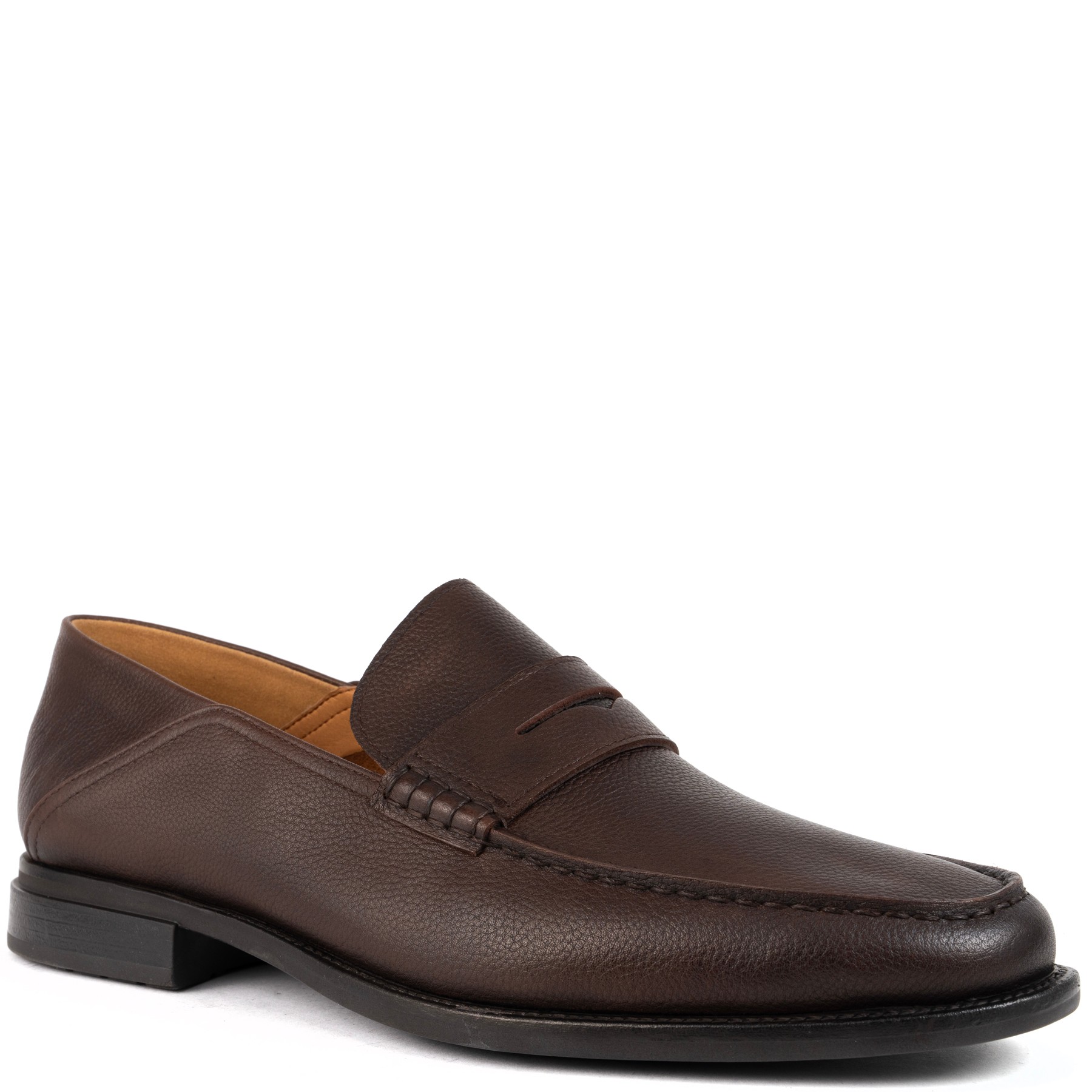 SERGIO MORETTI Loaferiai vyrams, Ruda, Loafers, 25SS 1