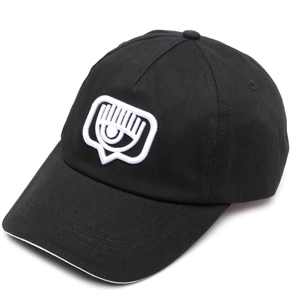 CHIARA FERRAGNI Kepurė moterims, Juoda, BASEBALL CAP WITH PE 1