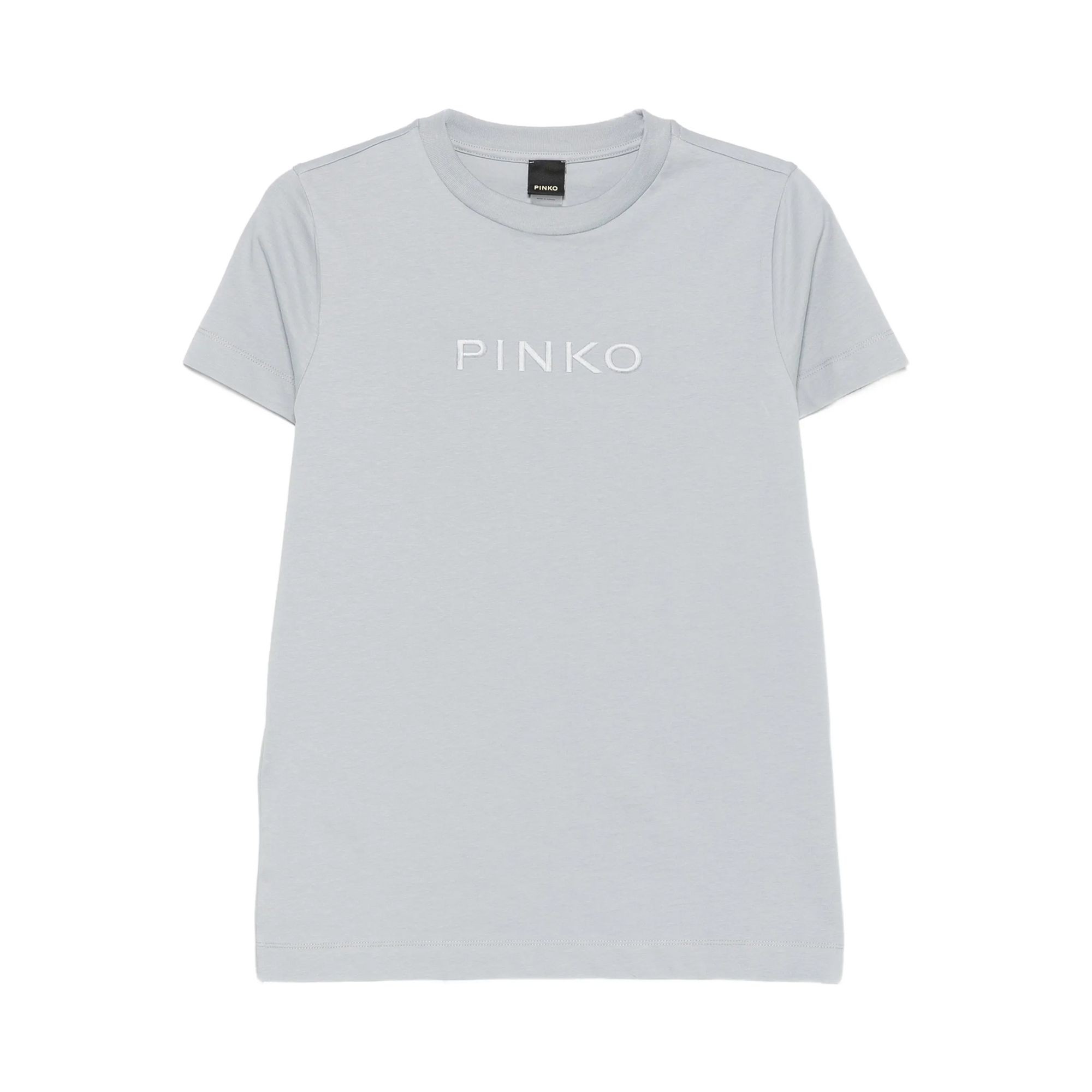 PINKO Marškinėliai trump. rankovėmis moterims, Pilka, Start t-shirt 1