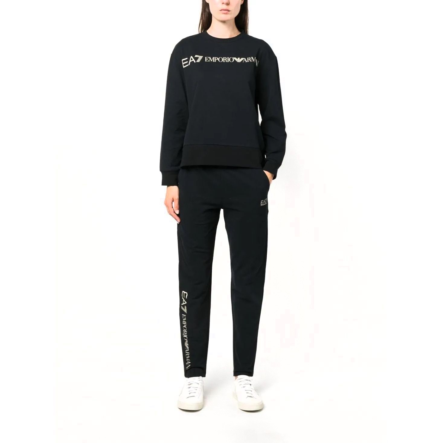 EA7 Sportinis kostiumas moterims, Juoda, Tracksuit 2