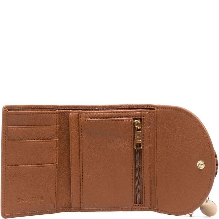SEE BY CHLOE Piniginė moterims, Ruda, Hana sbc compact wallets 3
