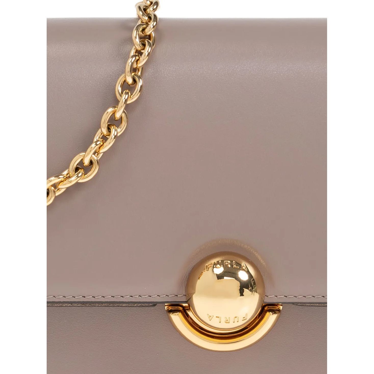 FURLA Rankinė per petį moterims, Smėlio, Furla sfera s crossbody 4