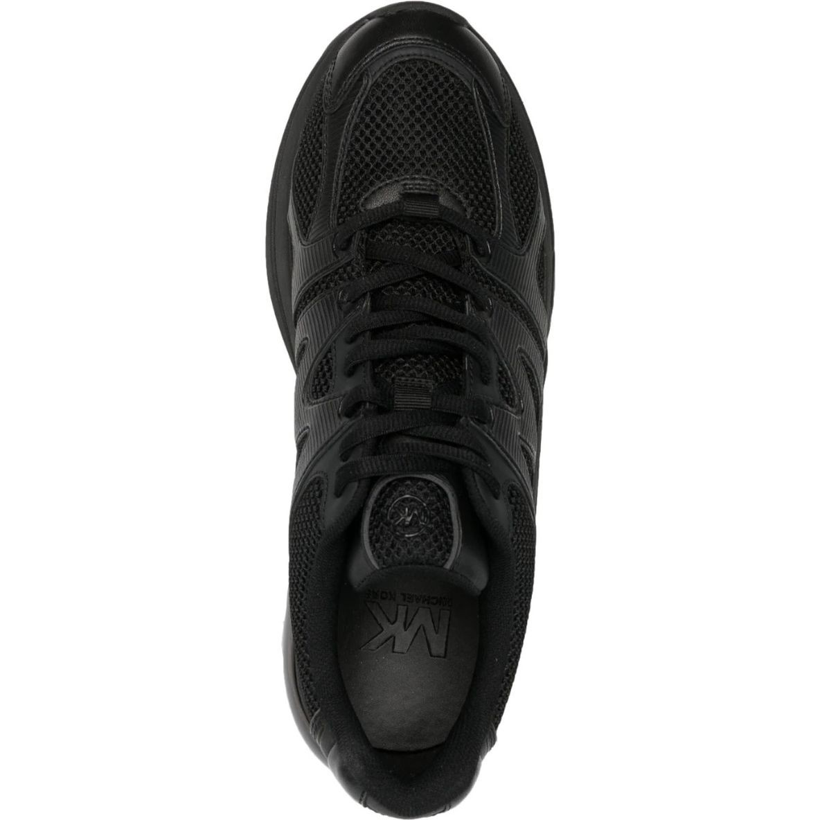 MICHAEL KORS Sportiniai bateliai vyrams, Juoda, Kit trainer 4