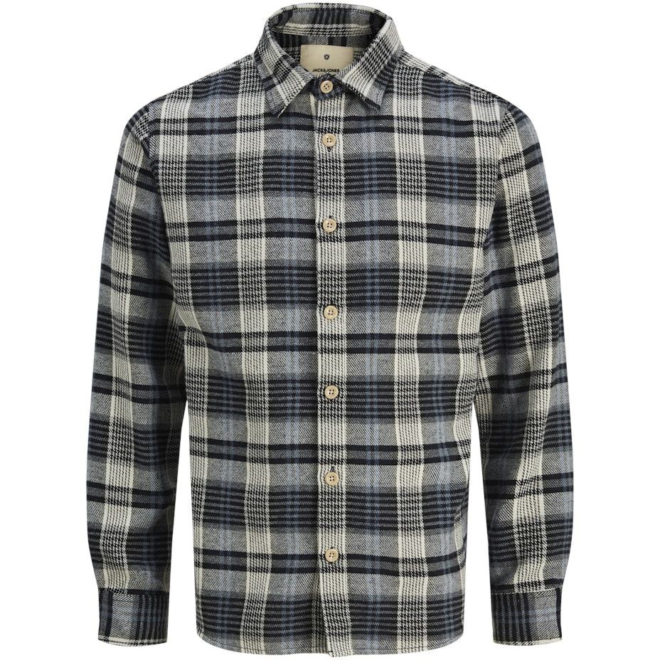 JACK & JONES Marškiniai vyrams, Mėlyna, JPRBLUBRAXTON CHECK WO