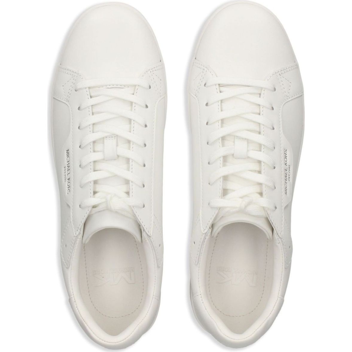 MICHAEL KORS Laisvalaikio bateliai vyrams, Balta, Keating lace up 4