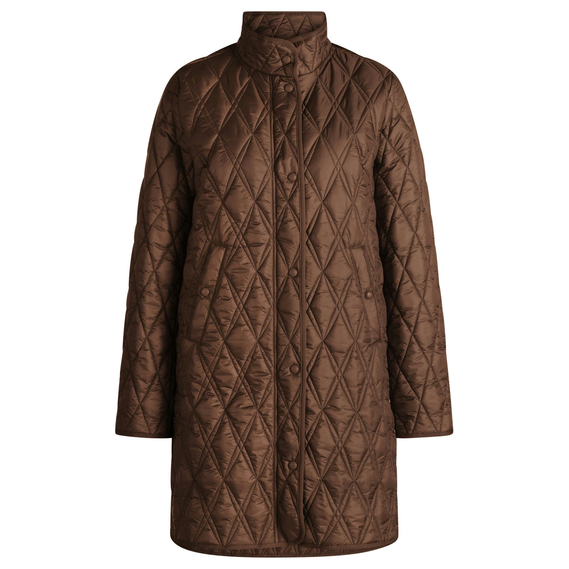 BETTY BARCLAY Striukė moterims, Ruda, Quilted Jacket