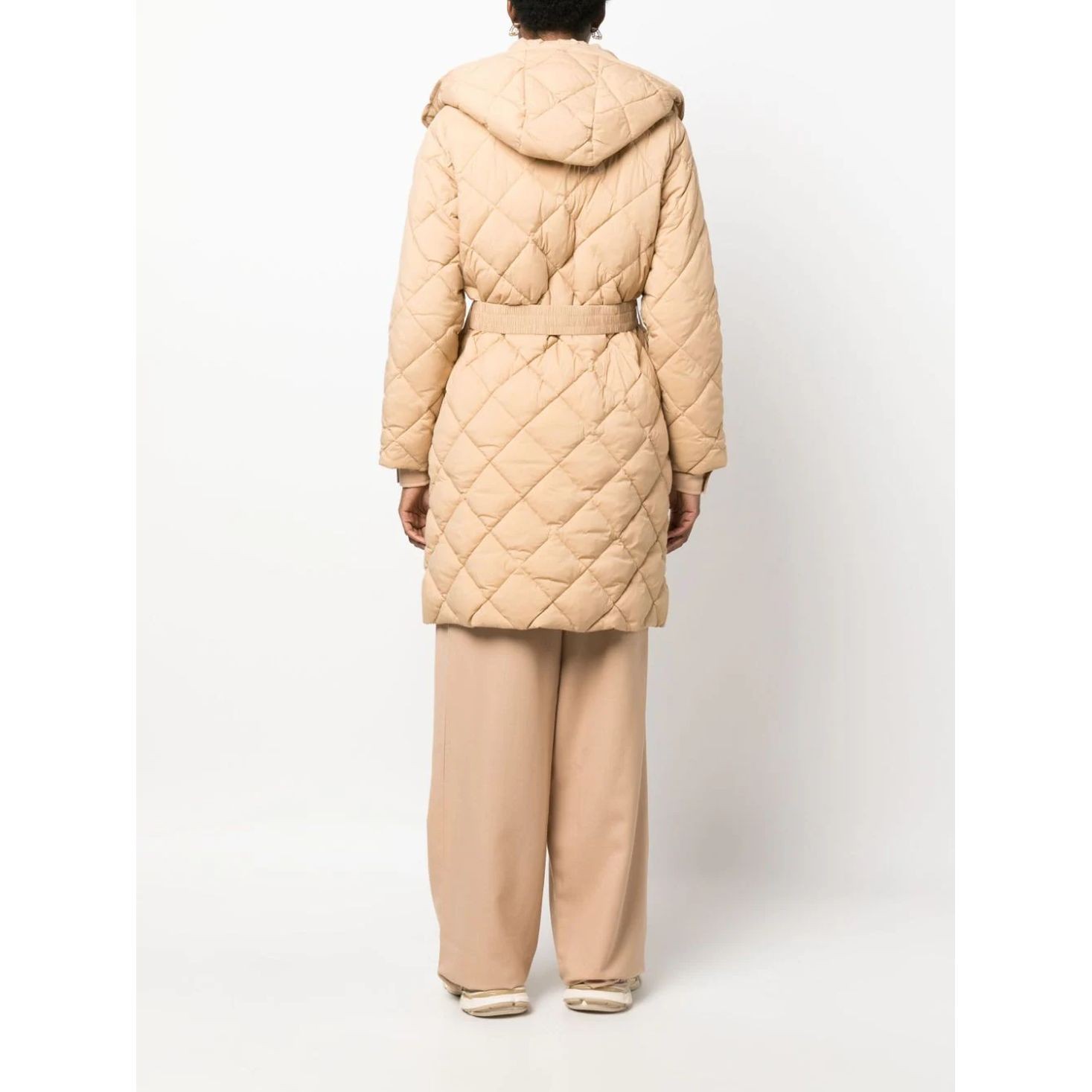TWINSET Pūkinė striukė moterims, Ruda, Puffed jacket 4