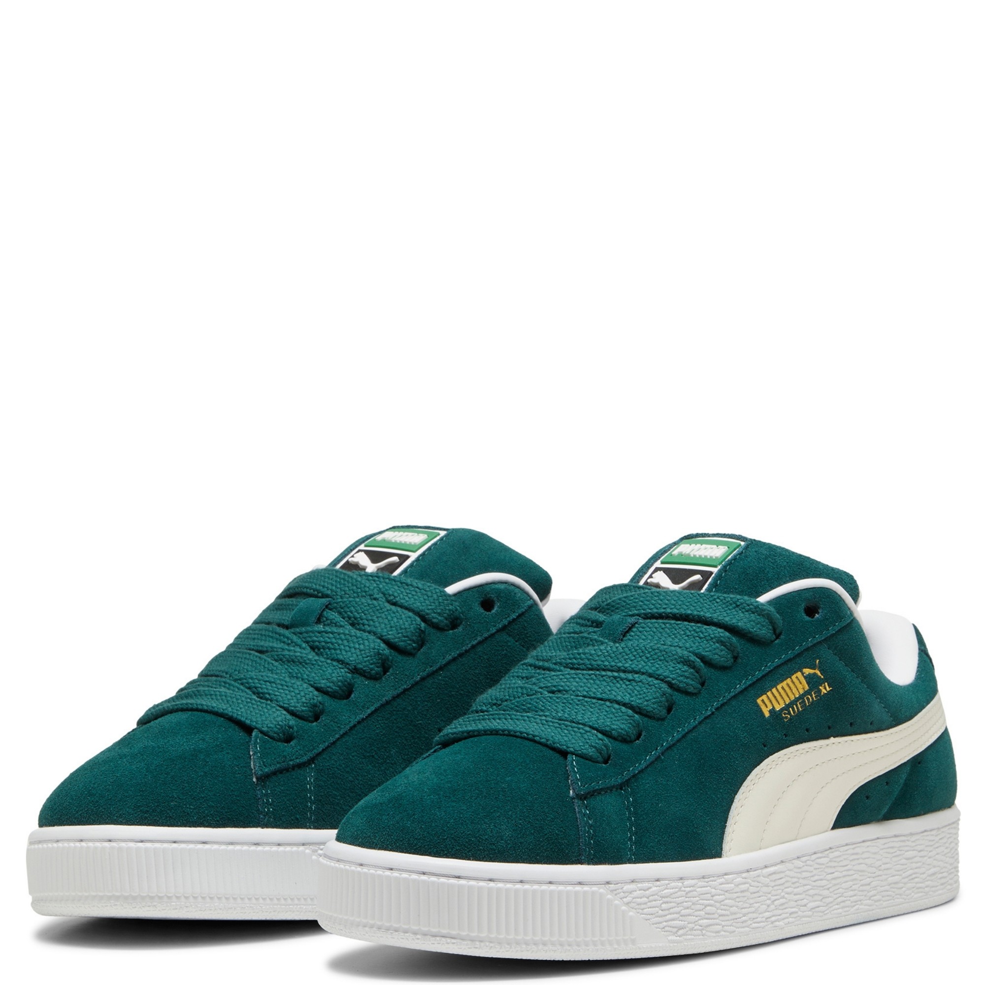 PUMA Laisvalaikio bateliai, Žalia, Suede XL sneaker, UNISEX 3
