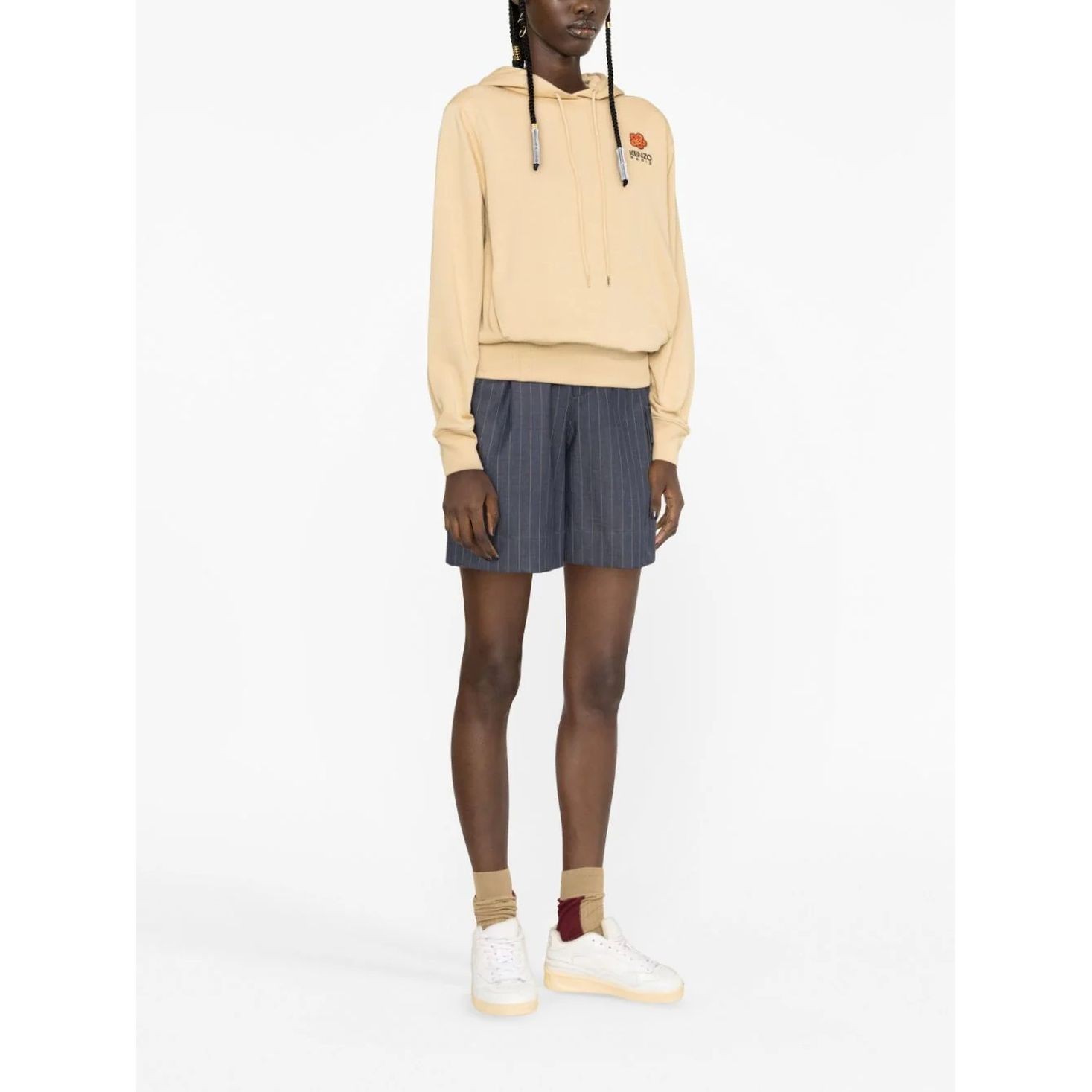 KENZO Džemperis moterims, Ruda, Boke crest classic hoodie 2