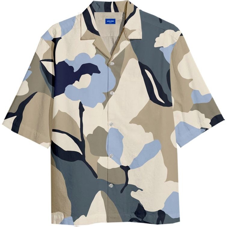 JACK & JONES Marškiniai trump. rankovėmis vyrams, Marga, Luke gallery resort shirt