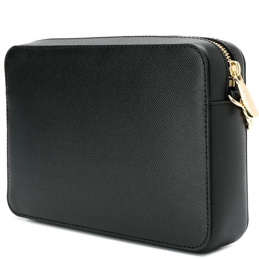 MICHAEL KORS Rankinė per petį moterims, Juoda, Saffiano leather crossbody bag 2