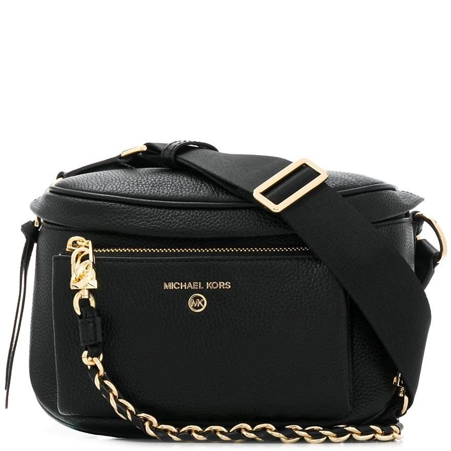 MICHAEL KORS Rankinė per juosmenį moterims, Juoda, Slater shoulder bag 1