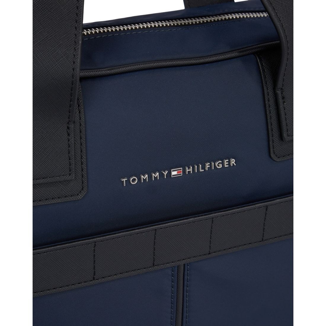 TOMMY HILFIGER Dėklas kompiuteriui vyrams, Mėlyna, Elevated computer bag 4