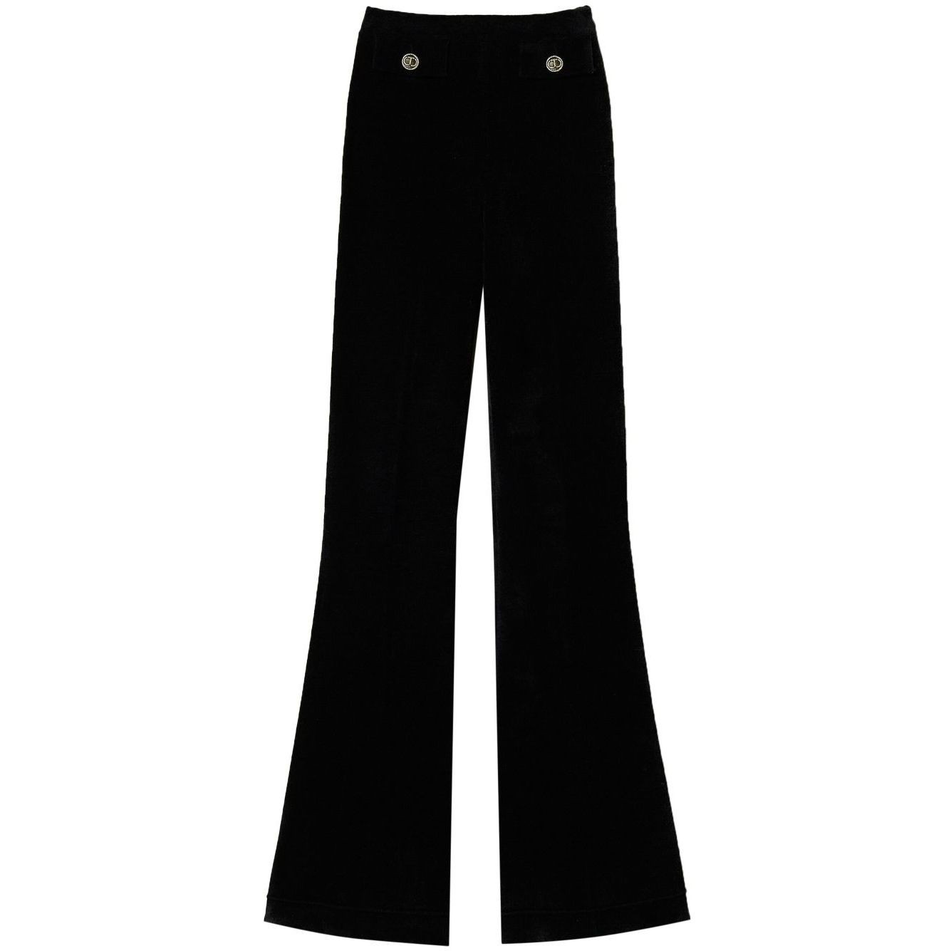 TWINSET Megztinis moterims, Ruda, Mock-neck cashmere sweater