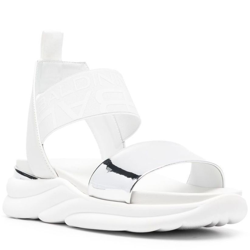 BALDININI Basutės moterims, Kūno, Flat woman sandals 2