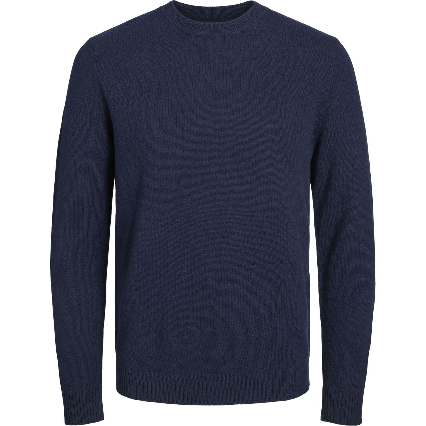 JACK & JONES Megztinis vyrams, Mėlyna, JPRCCLAMBSWOOL KNIT CR 1
