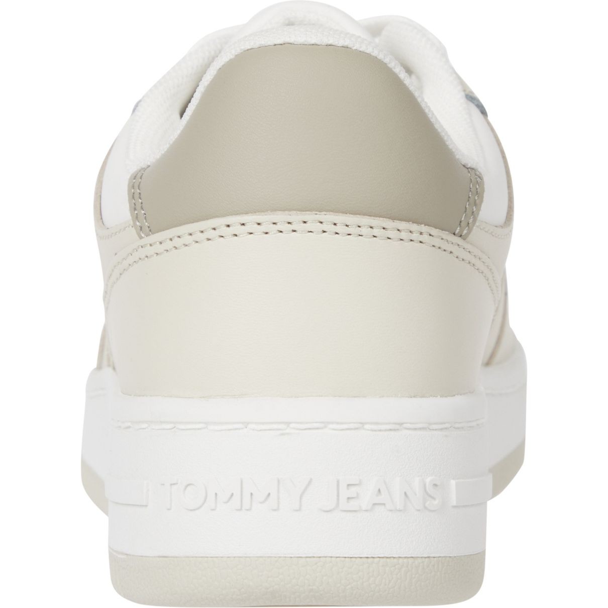 TOMMY JEANS Laisvalaikio bateliai moterims, Smėlio, Retro basket tonal logo 4