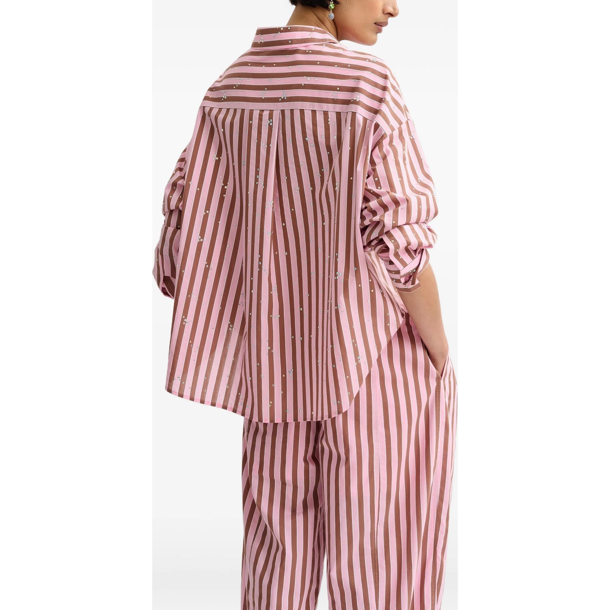 ESSENTIEL ANTWERP Marškiniai ilgomis rankovėmis moterims, Marga, 2 rhinestone shirt 4