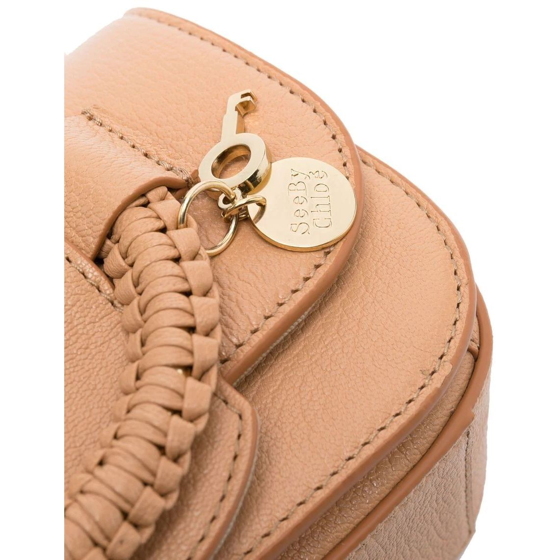 SEE BY CHLOE Rankinė per petį moterims, Ruda, Hana chain bag 3
