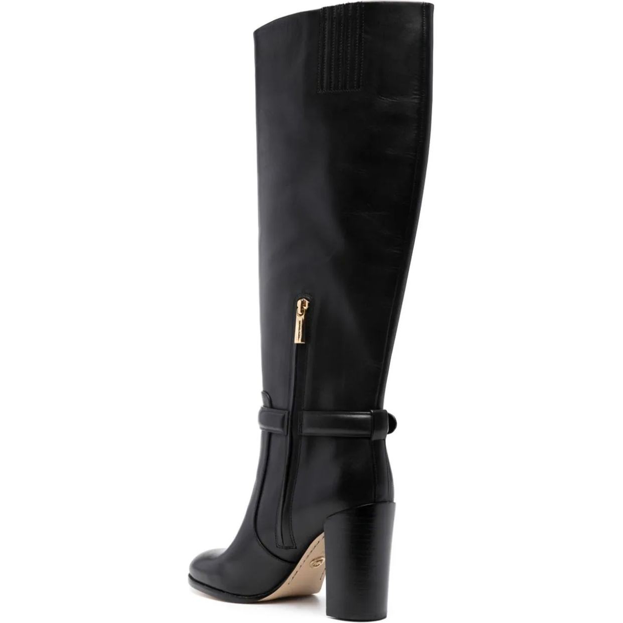 MICHAEL KORS Auliniai moterims, Juoda, Hamilton heeled boot 3