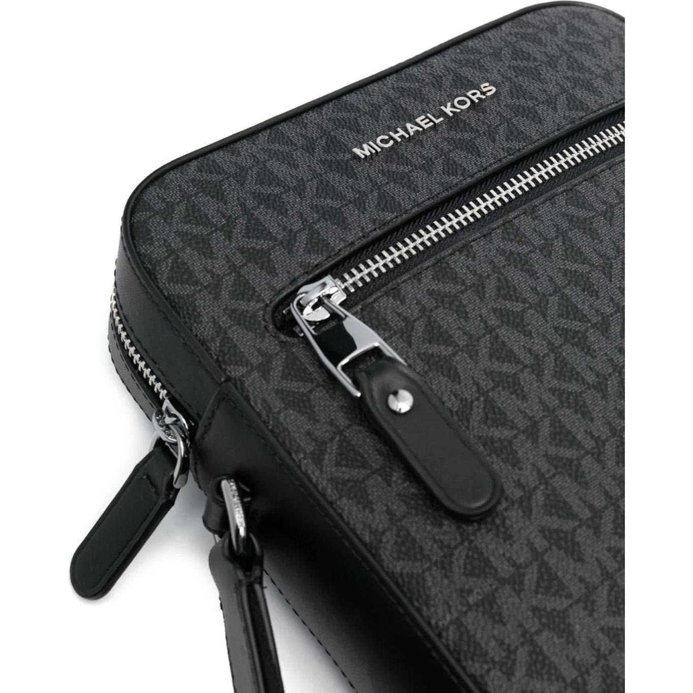MICHAEL KORS Rankinė per petį vyrams, Juoda, Flight bag 3