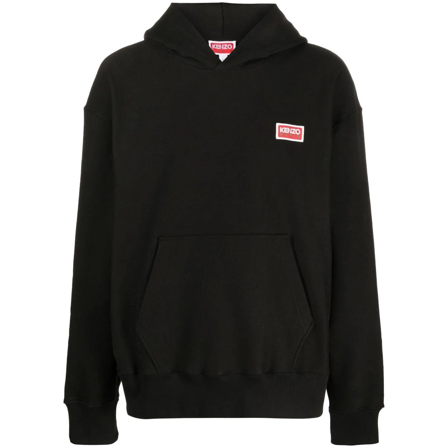 KENZO Džemperis vyrams, Juoda, Kenzo paris oversized hoodie 1