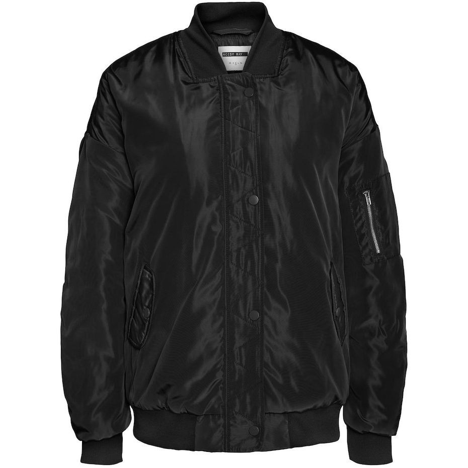 NOISY MAY Bomberis moterims, Juoda, NMCANDY L/S OVERSIZE 1