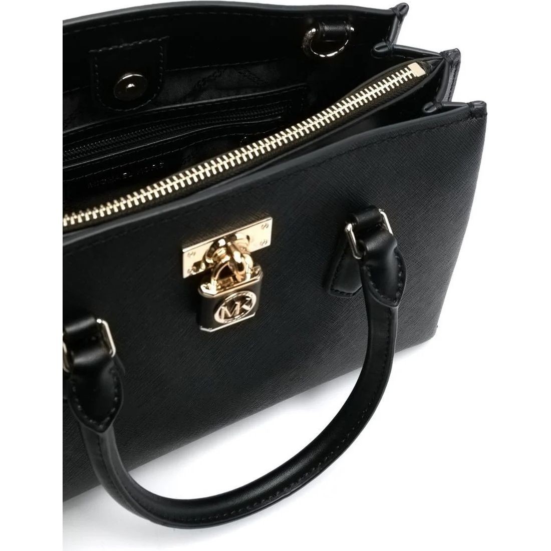 MICHAEL KORS Pirkinių krepšys moterims, Juoda, Small satchel 4