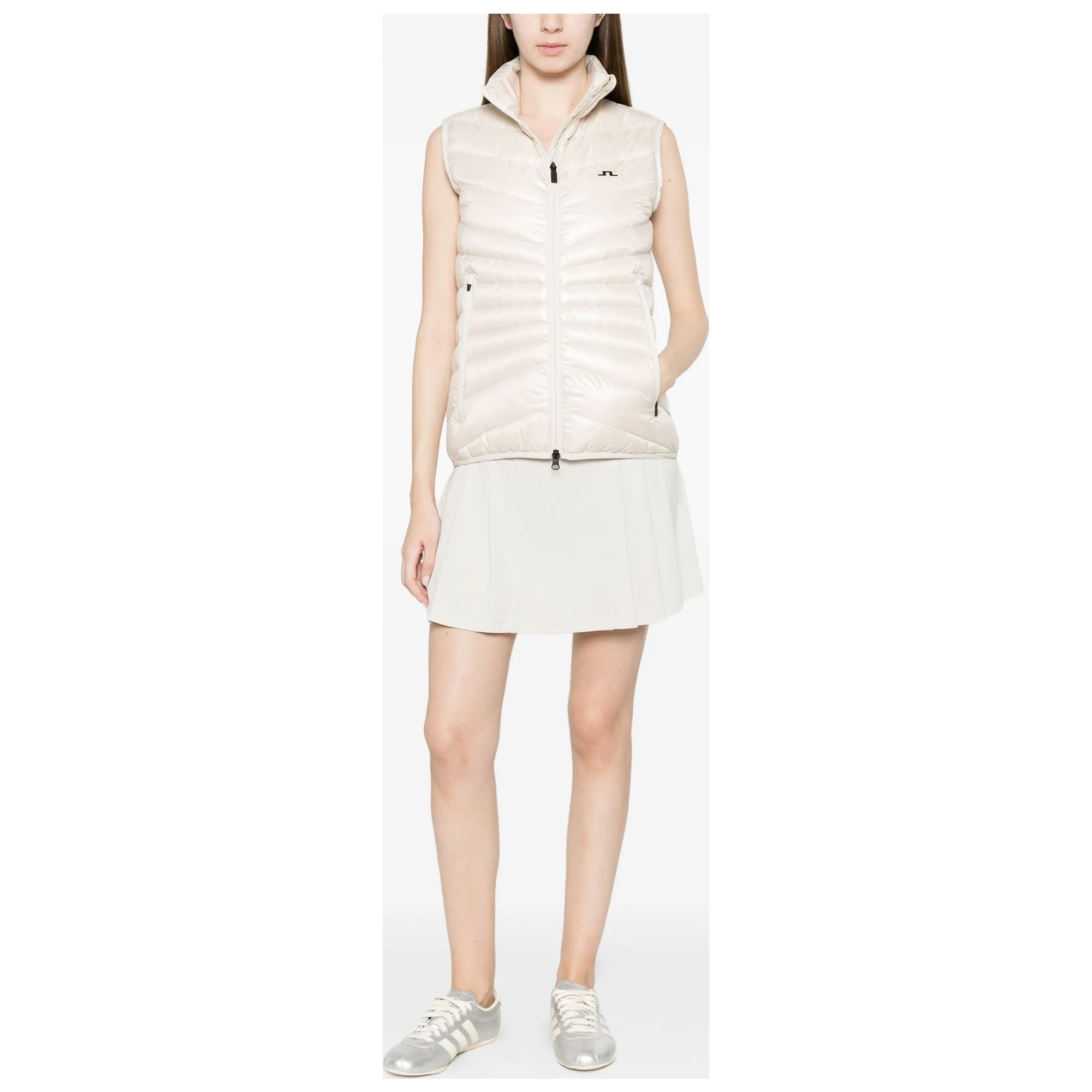J.LINDEBERG Liemenė moterims, Smėlio, Lara light down vest 2
