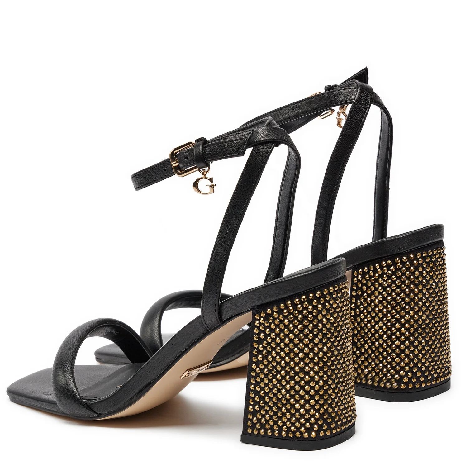 GUESS Basutės moterims, Juoda, Gelectra Sandals 3