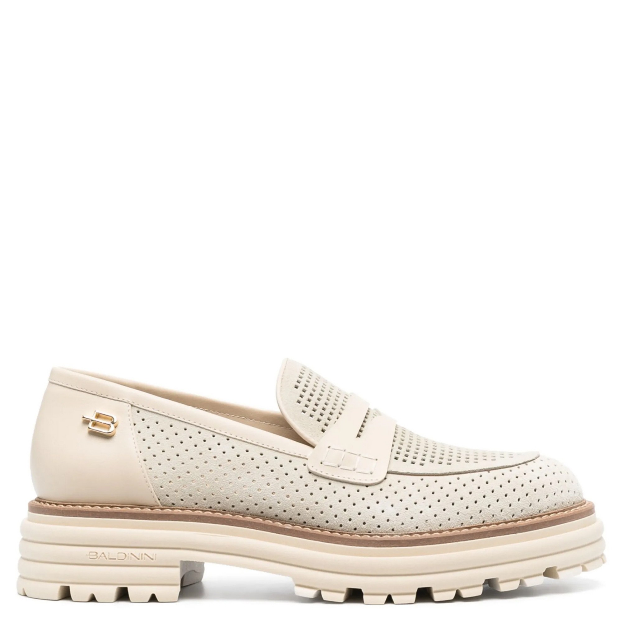BALDININI Mokasinai moterims, Balta, Woman mocassin 2