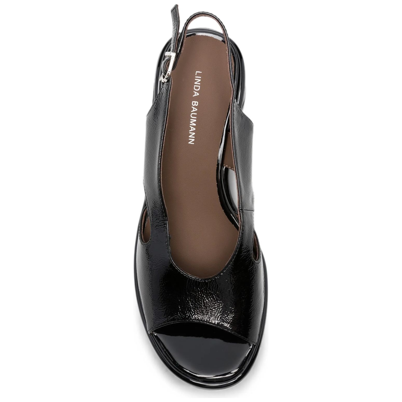 LINDA BAUMANN Basutės moterims, Juoda, Sandals 4
