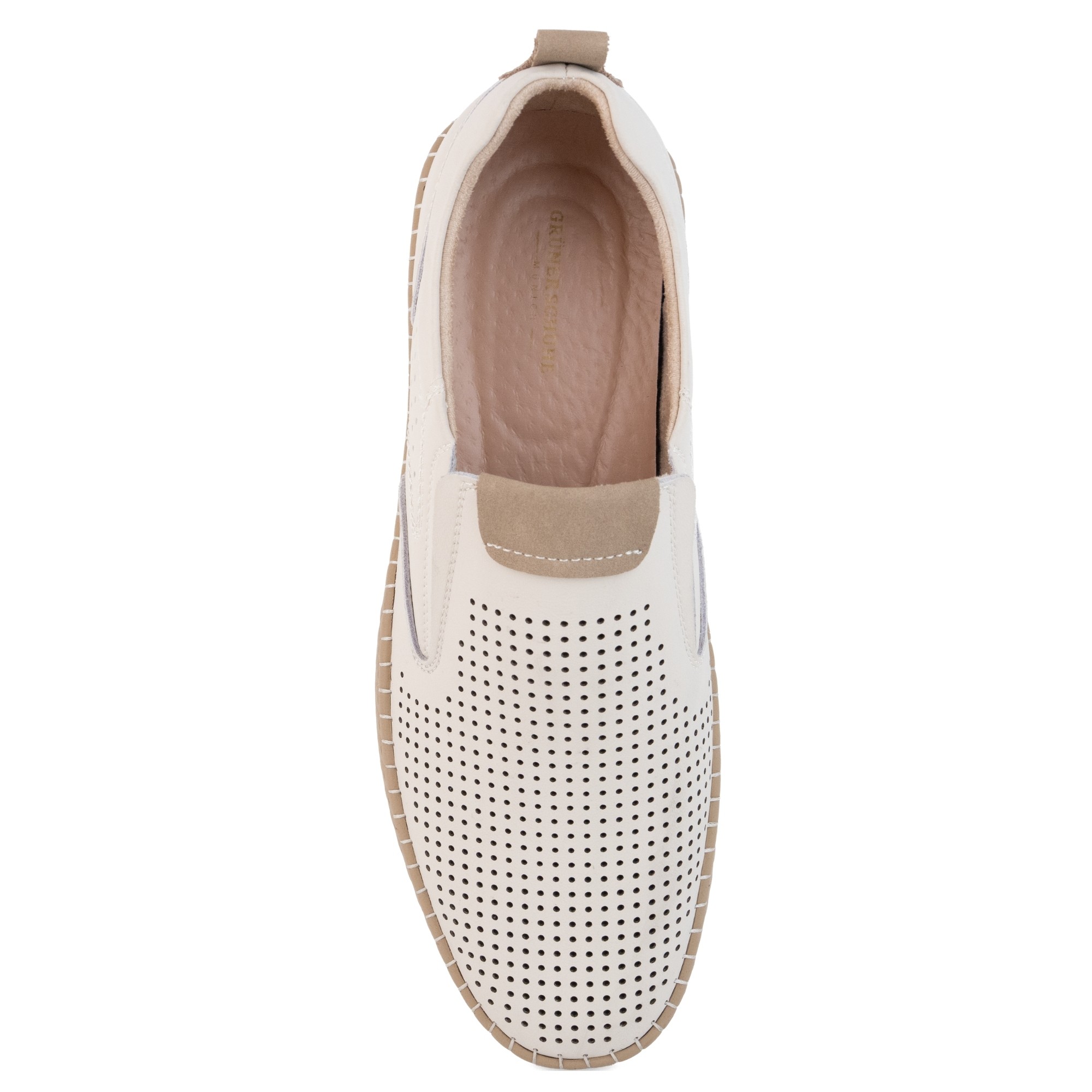GRUNER SCHUHE Laisvalaikio bateliai vyrams, Smėlio, Leisure 4
