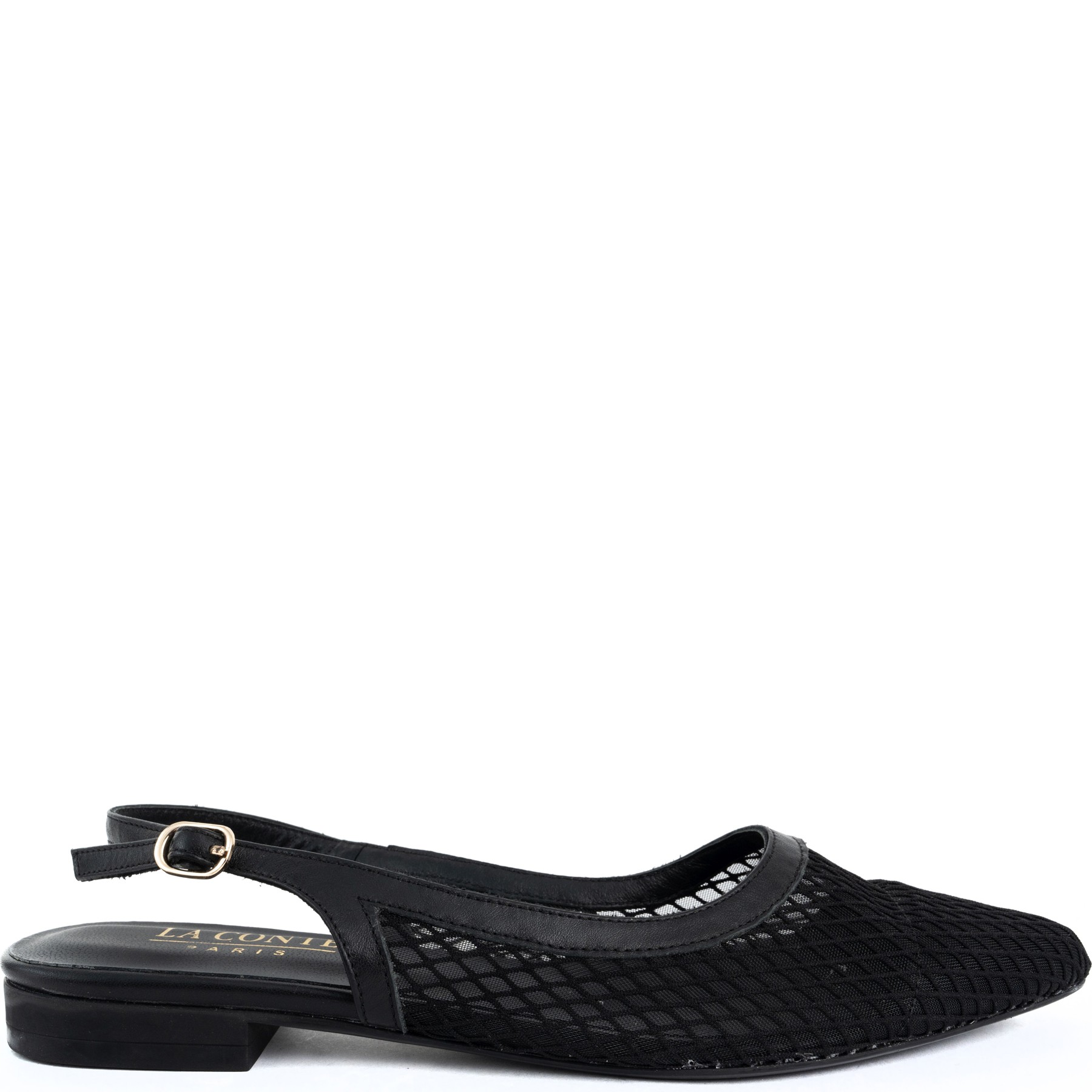 LA CONTE Balerinos moterims, Juoda, Ballerinas, lac6023-25105 2