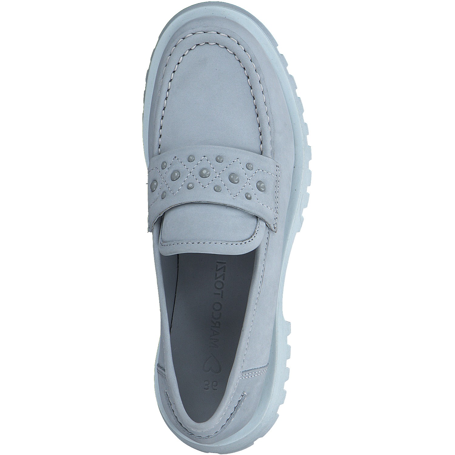 MARCO TOZZI Loaferiai moterims, Mėlyna, LOAFERS 4