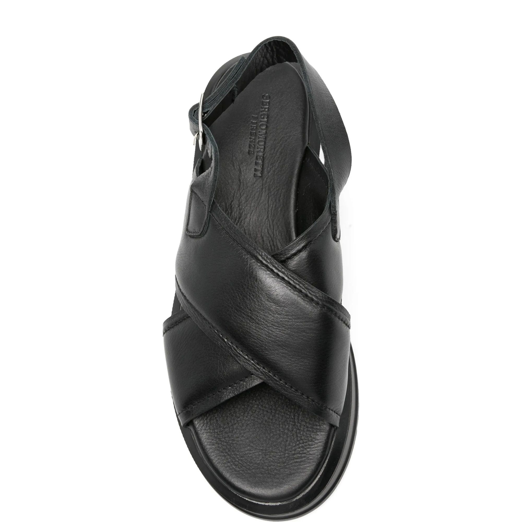 SERGIO MORETTI Basutės moterims, Juoda, Sandals 4