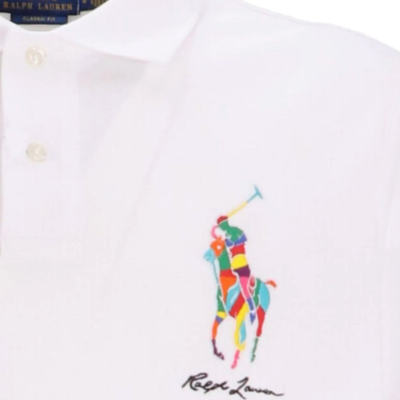 POLO RALPH LAUREN Polo marškiniai trumpos rank. vyrams, Balta, Short sleeve polo shirt 2