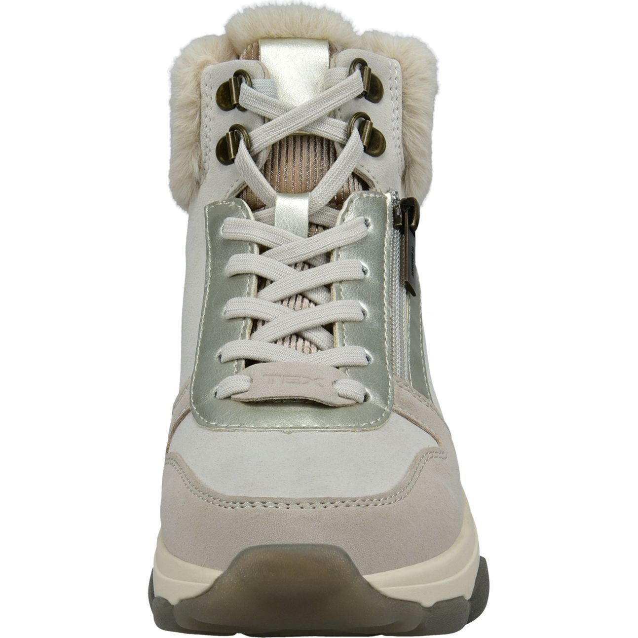 BAGATT Pašiltinti aulinukai moterims, Smėlio, Yoko revo wm booties 5
