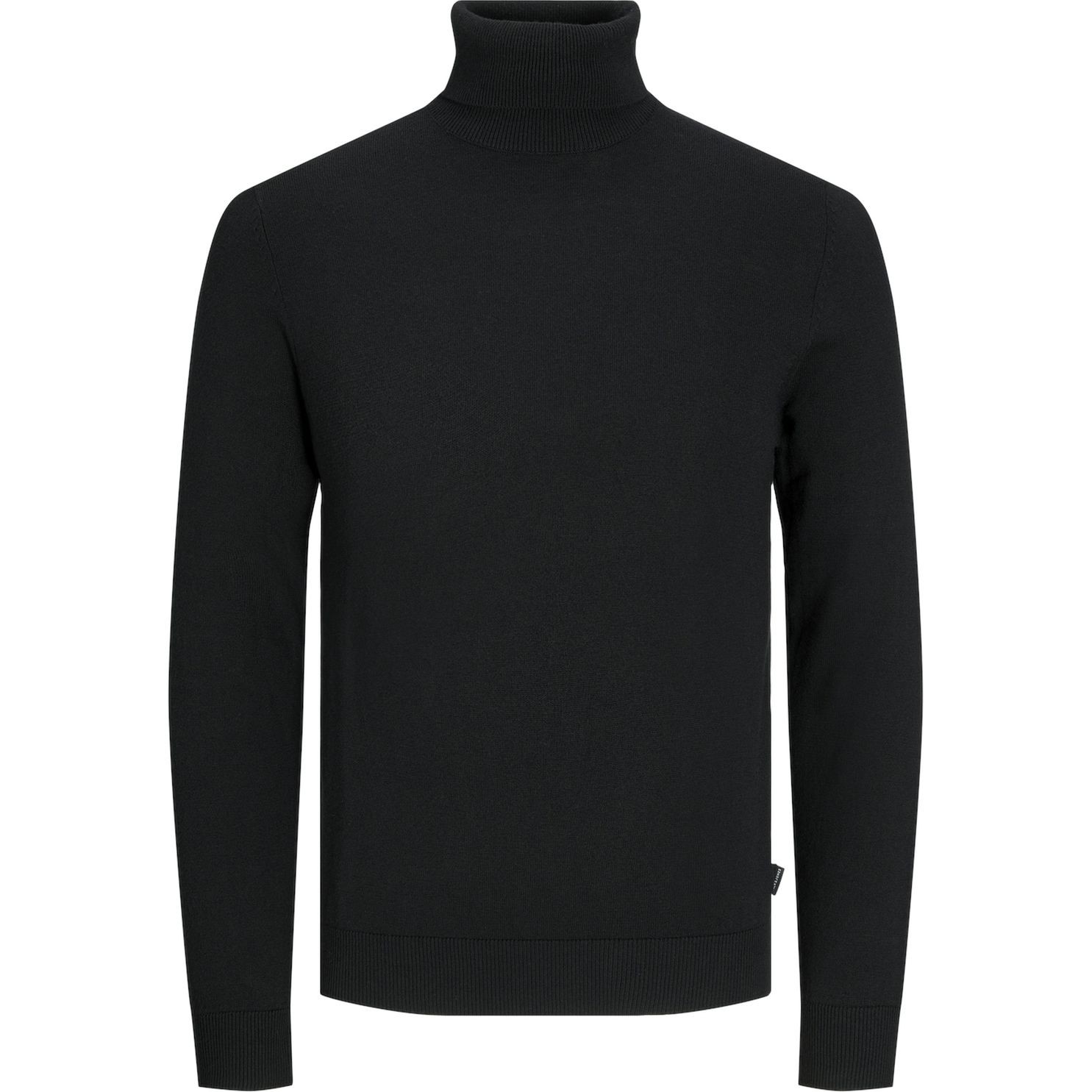JACK & JONES Megztinis vyrams, Juoda, JJEEMIL KNIT ROLL NE 1