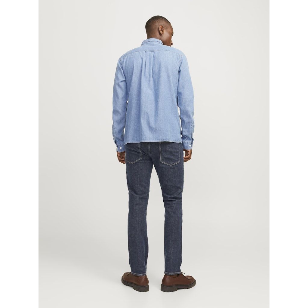 JACK & JONES Comfort džinsai vyrams, Mėlyna, Clark 6