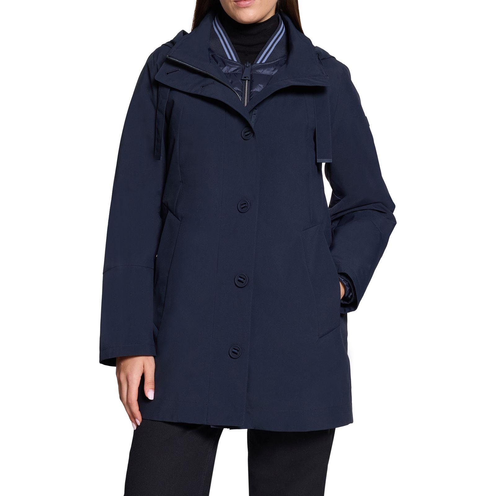 BETTY BARCLAY Striukė moterims, Mėlyna, Casual Jacket 2